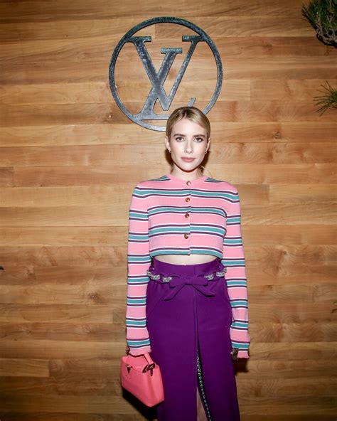 emma roberts louis vuitton|Louis Vuitton Draws Stars for ‘Dune’.